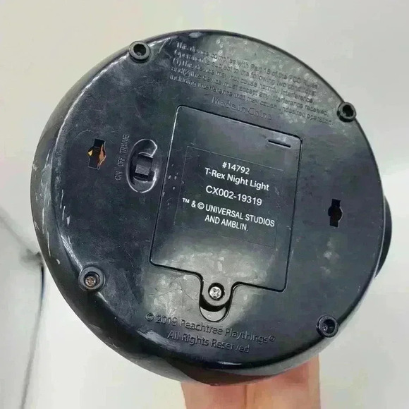 Jurassic World Nightlight KINGDOM T REX Lighted Lava Dinosaur LAMP 8” X 6.5” - Picture 10 of 14